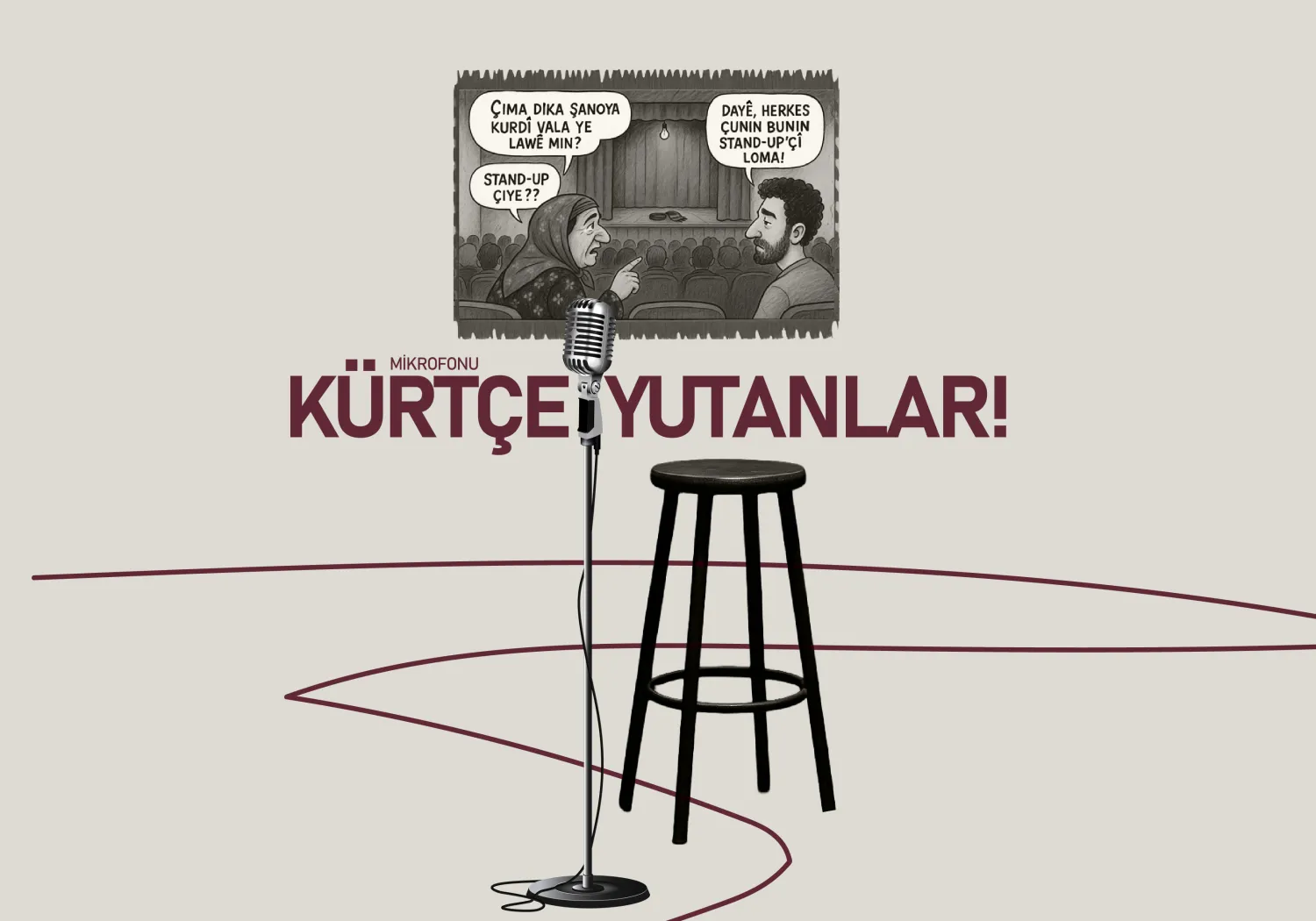 Mikrofonu Kürtçe Yutanlar!