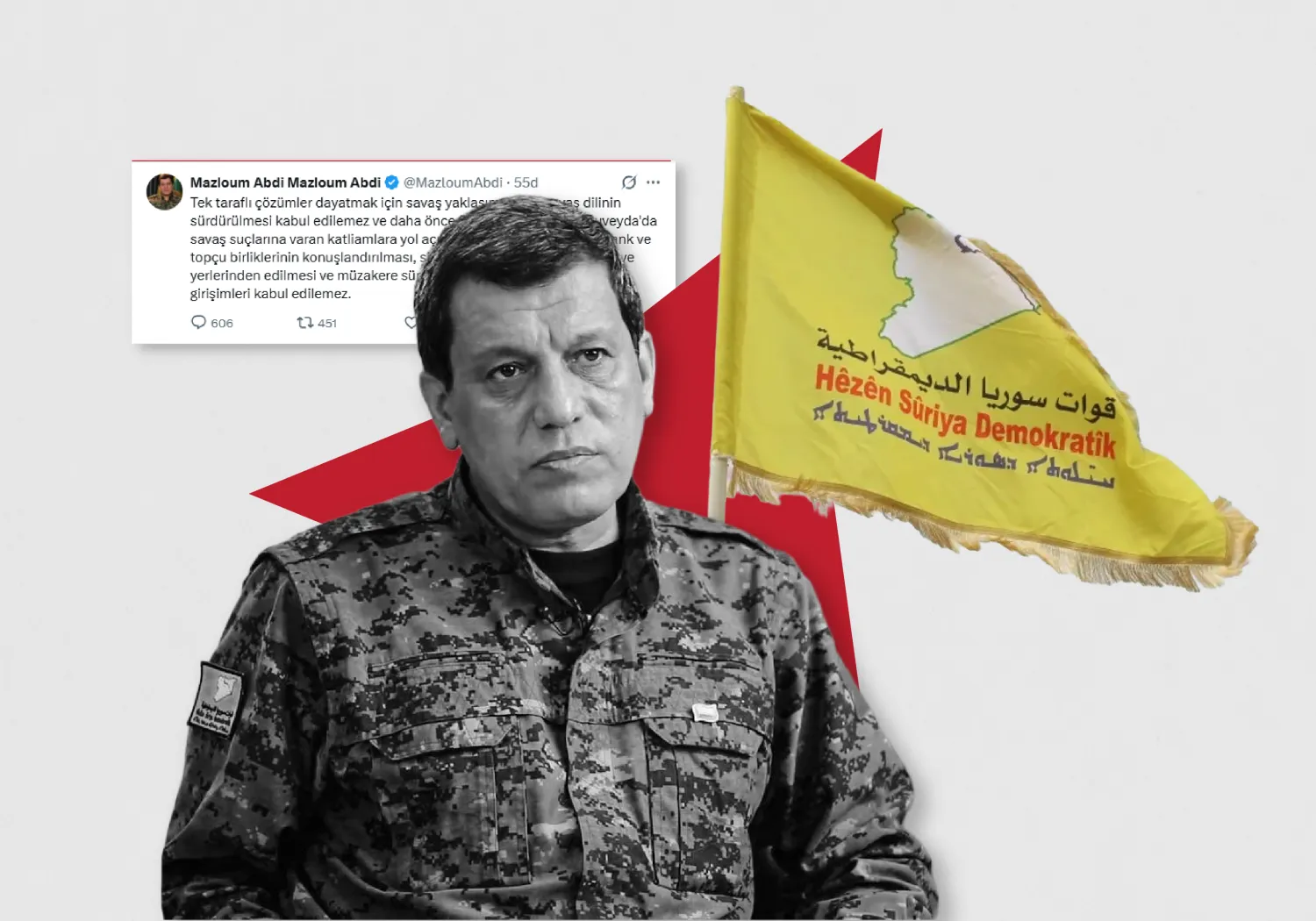 Mazlum Abdi’den Halep Uyarısı: